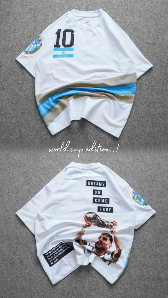World Champion Graphic Oversized T Shirt